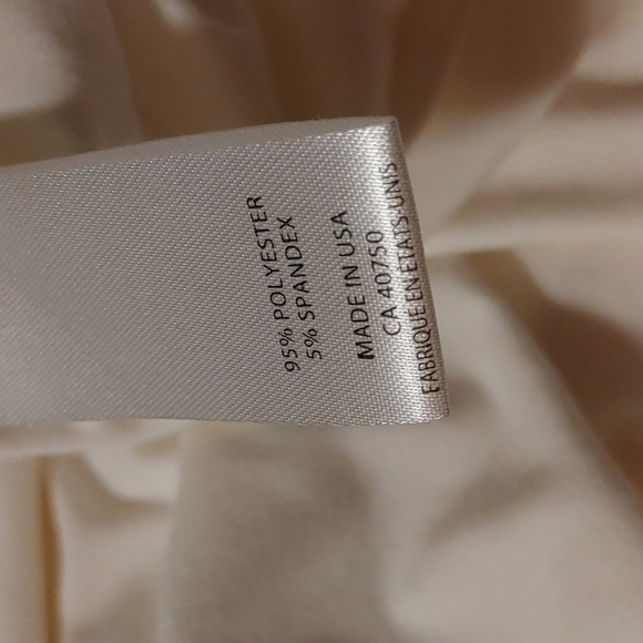 🌻Guillaume Women's Ivory Lounge dress size Large - Picture 5 of 5